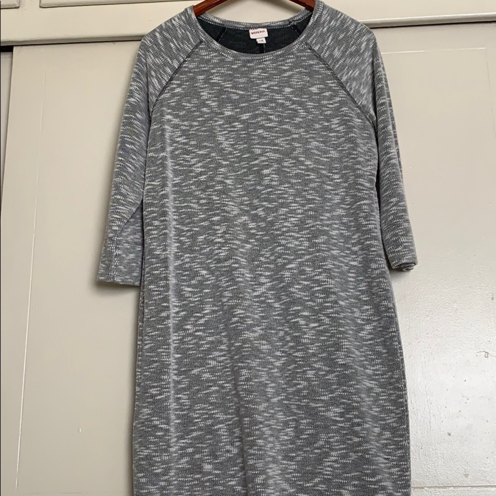 Women’s Gray Sweater Dress | Merona | Large